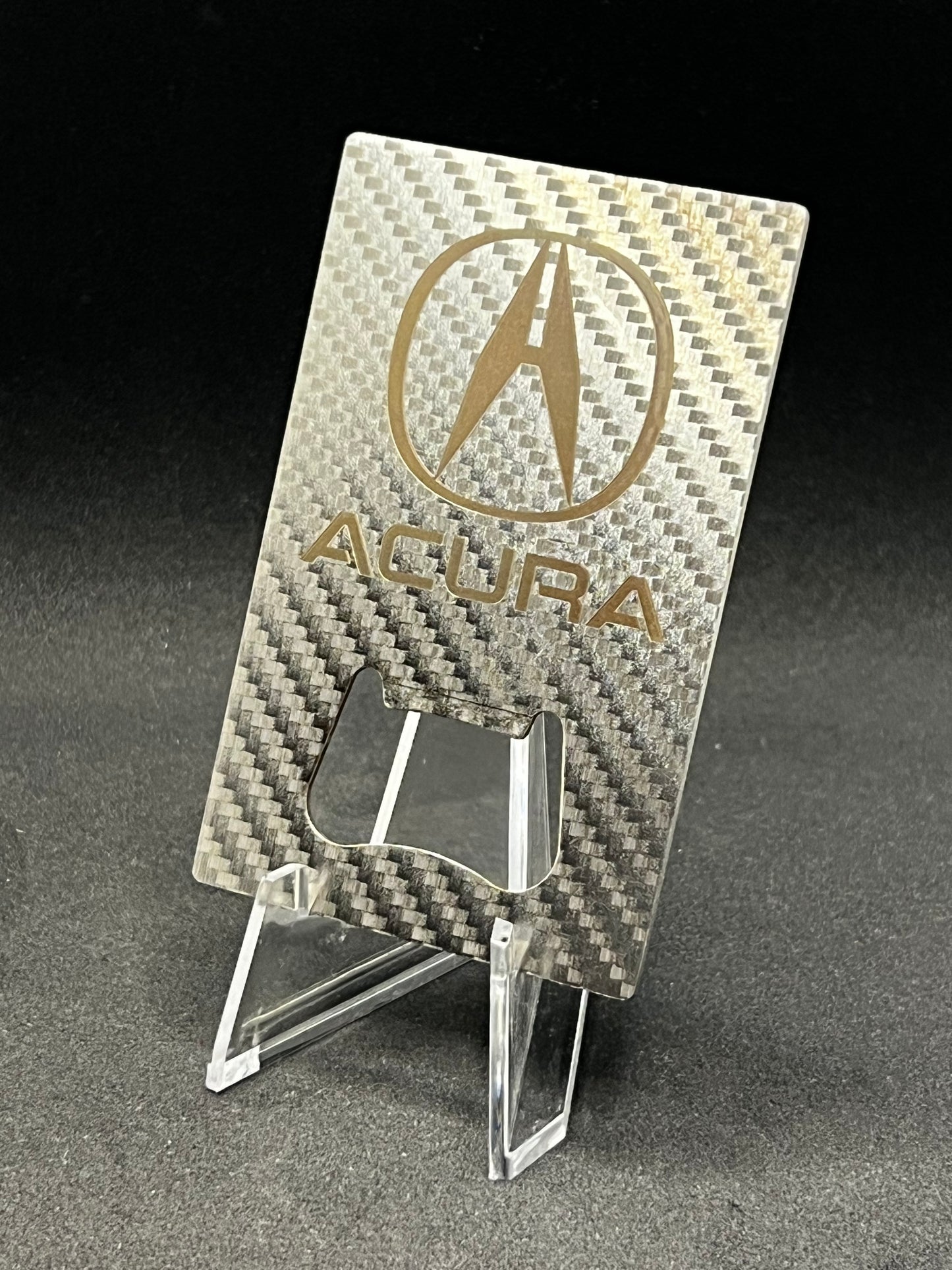 CF Acura Stainless Bottle Opener Card