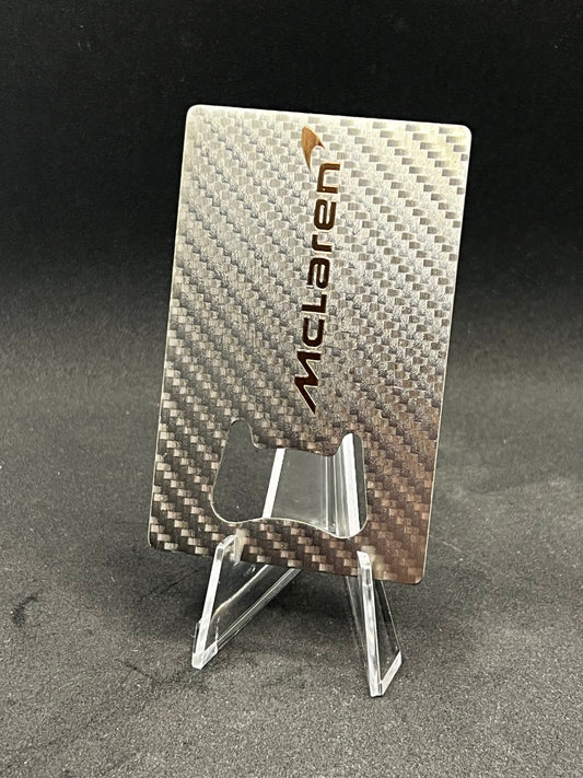 CF Mclaren Stainless Bottle Opener Card