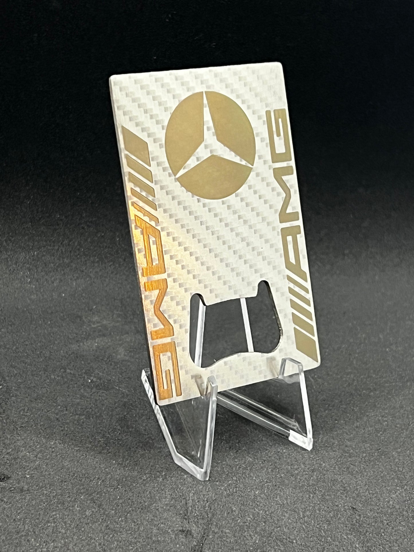 CF Mercedes AMG Stainless Bottle Opener Card